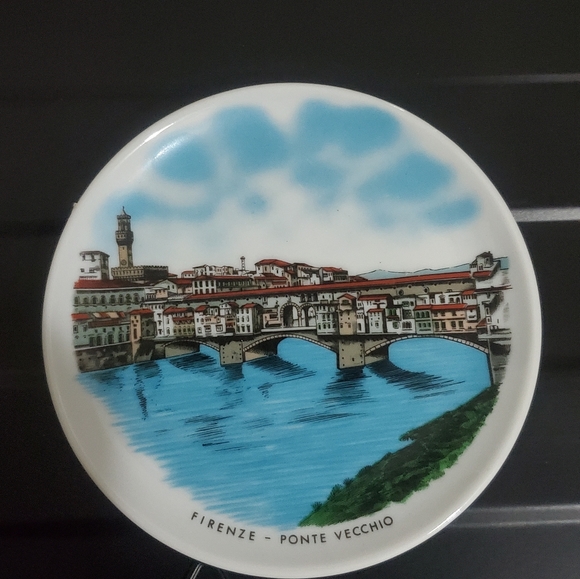 A Set of 3 Ceramic Italy's Landmarks  Coasters - Picture 5 of 5